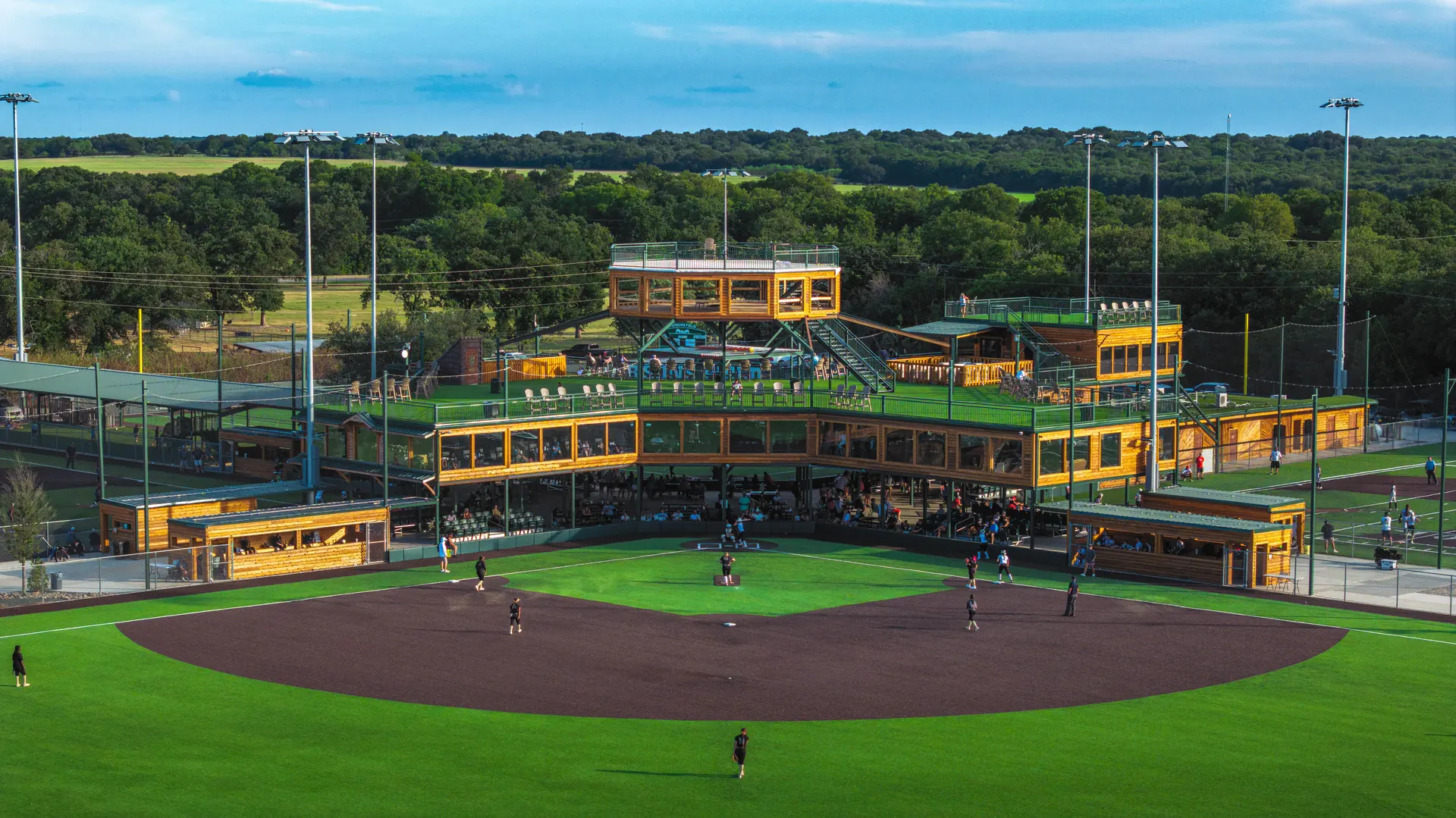 Parsons Sports Ranch fields and suite